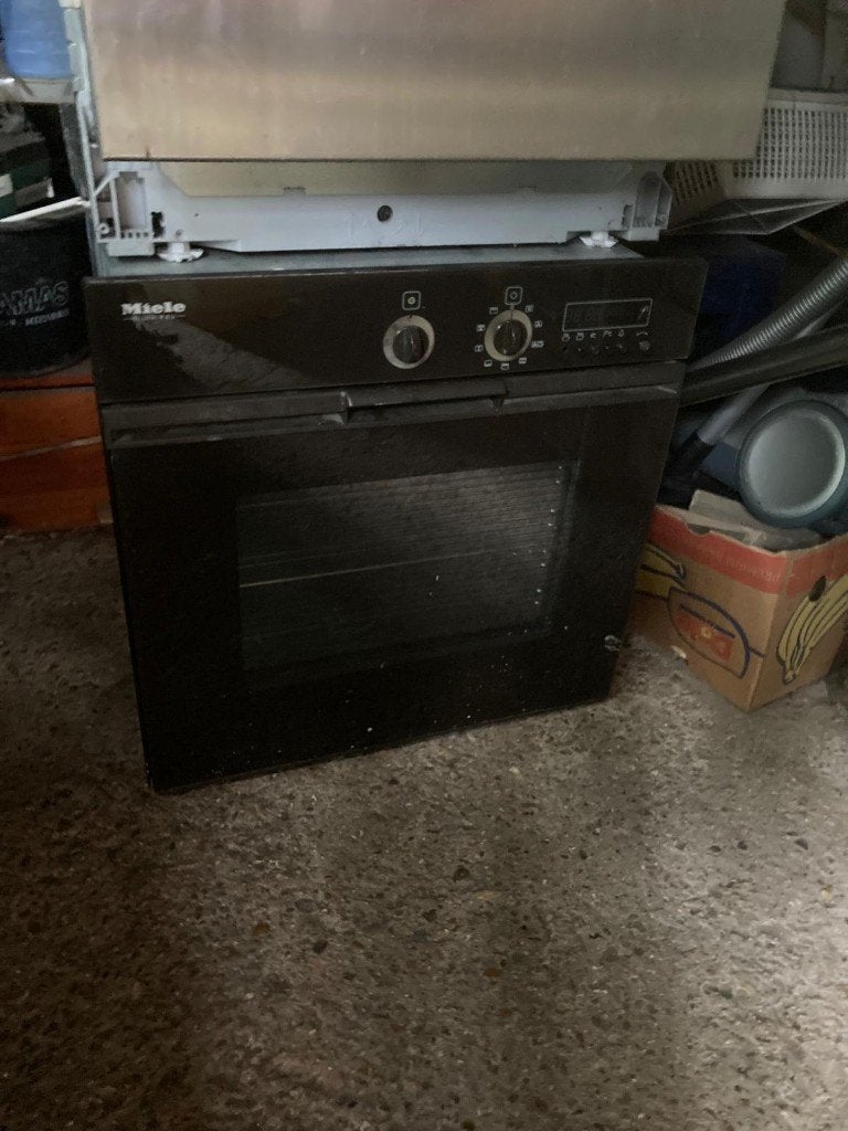oven miele de luxe m818, 45 tot 50 cm, Gebruikt, Hete lucht, 60 cm of meer