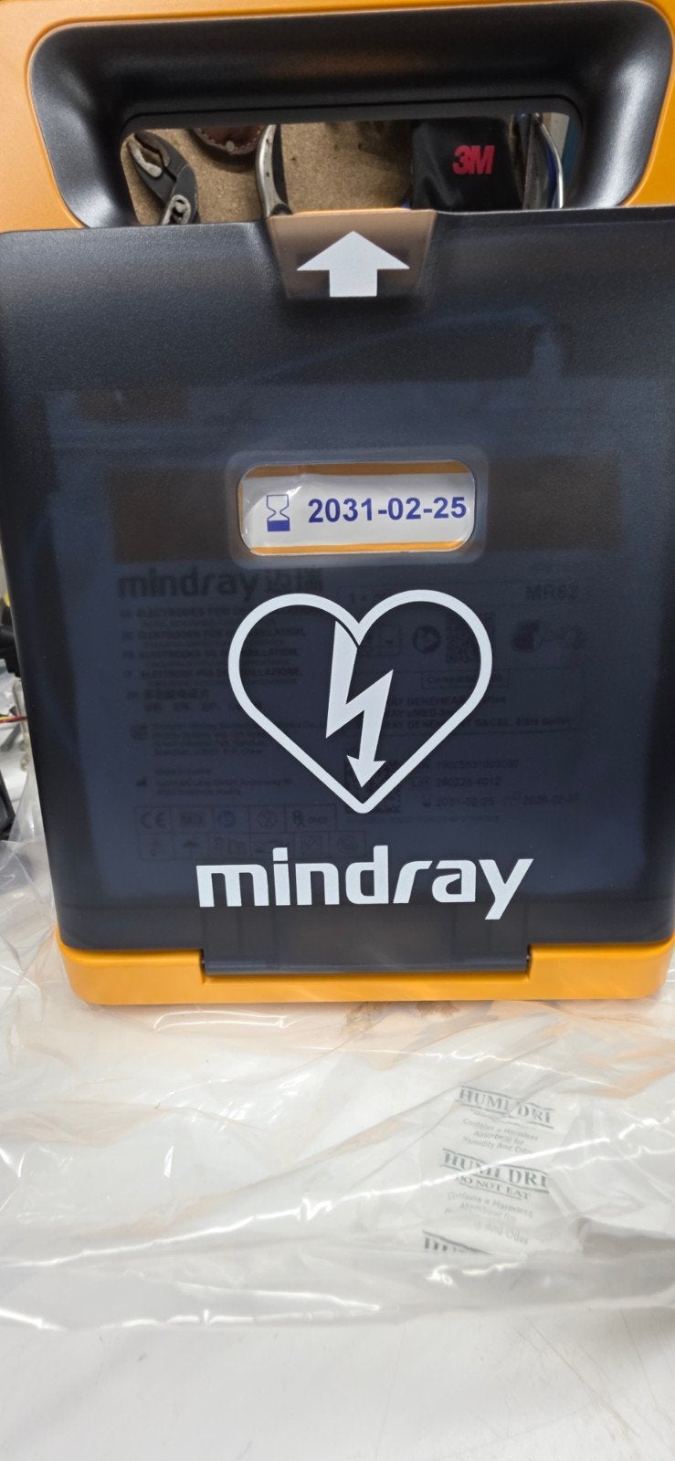 Complete AED & EHBO Set: Mindray BeneHeart C2 + Gevulde AERO, Diversen, Verpleegmiddelen, Ophalen of Verzenden, Nieuw