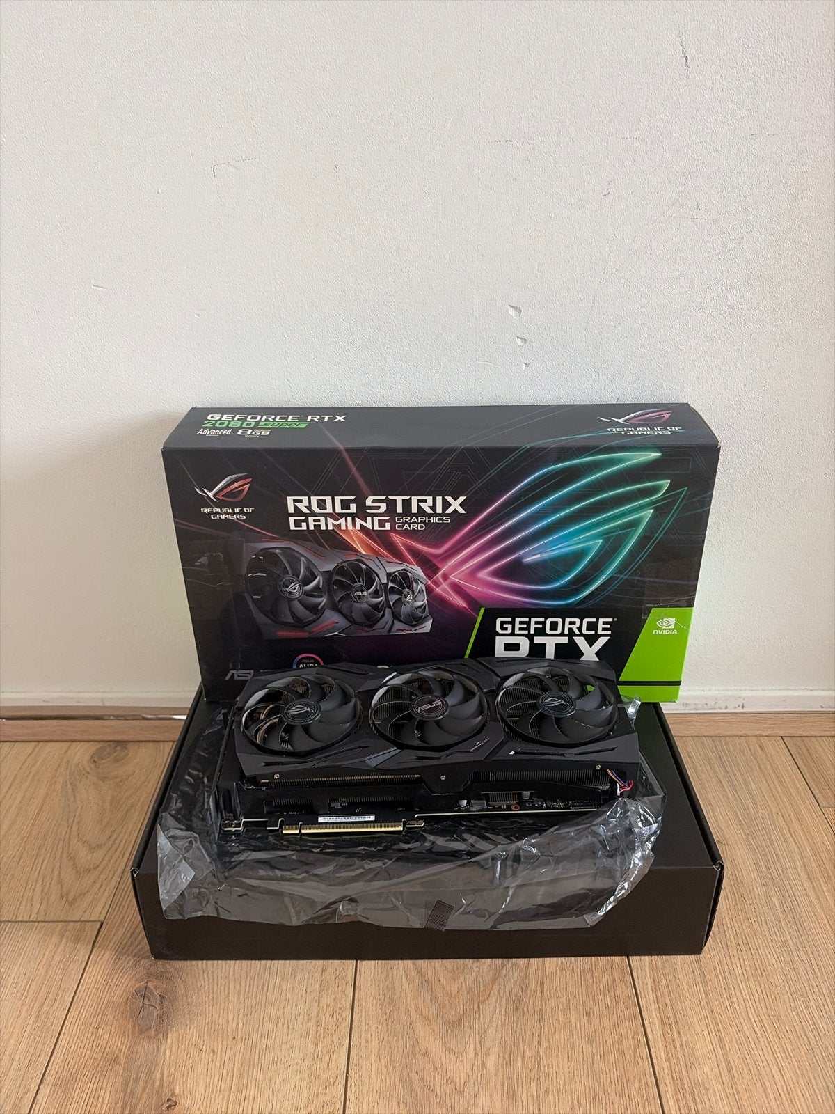 ASUS ROG Strix RTX 2080 SUPER Advanced, Computers en Software, Ophalen, PCI-Express 3, Gebruikt, GDDR6