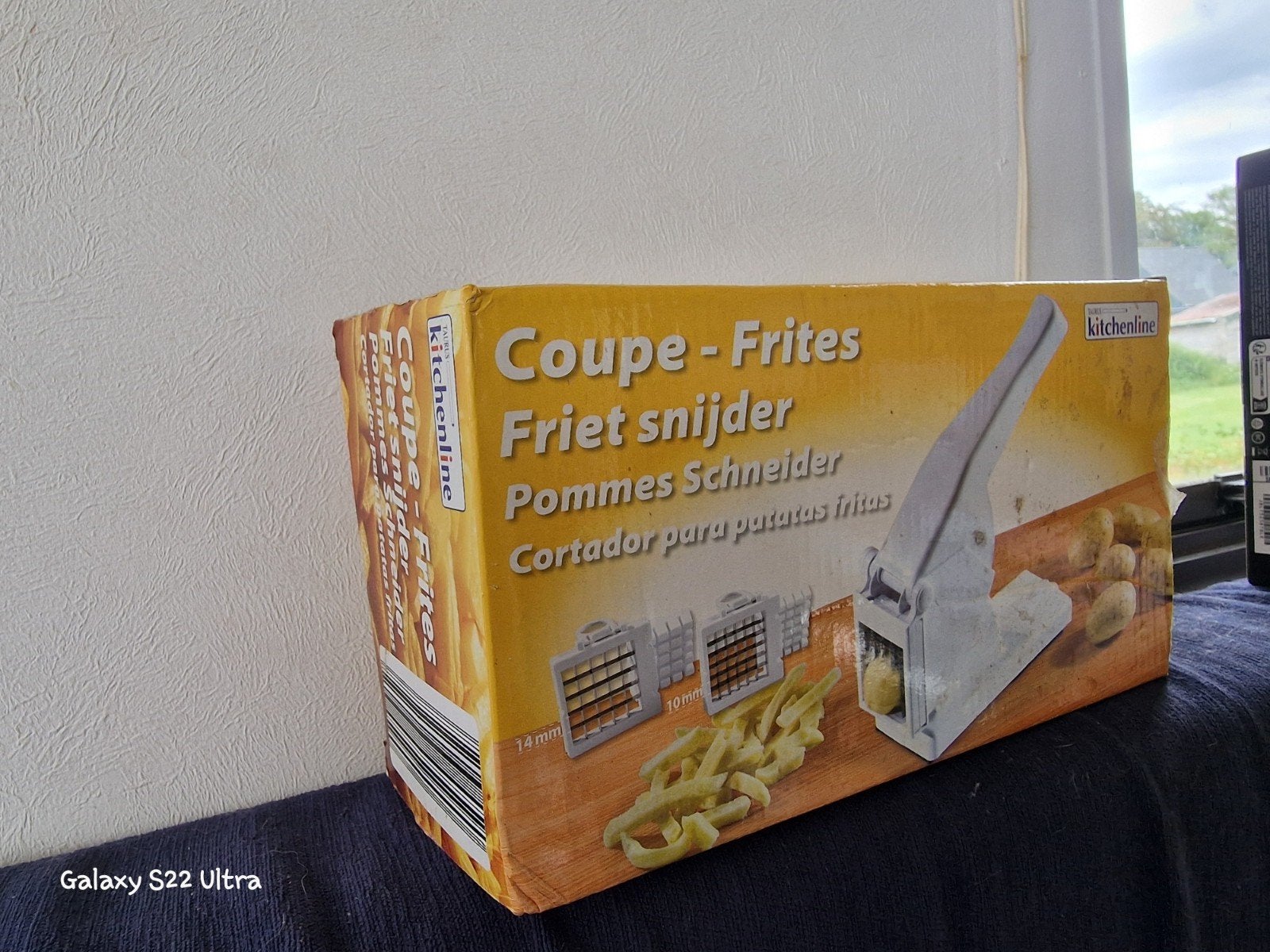 Friet snijder - Coupe Frites - Kitchenline, Snijmachine, Ophalen of Verzenden, Nieuw, Overige merken