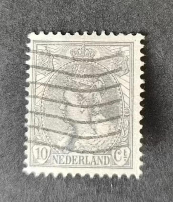 nederland nvph 62, Verzenden, T/m 1940, Gestempeld