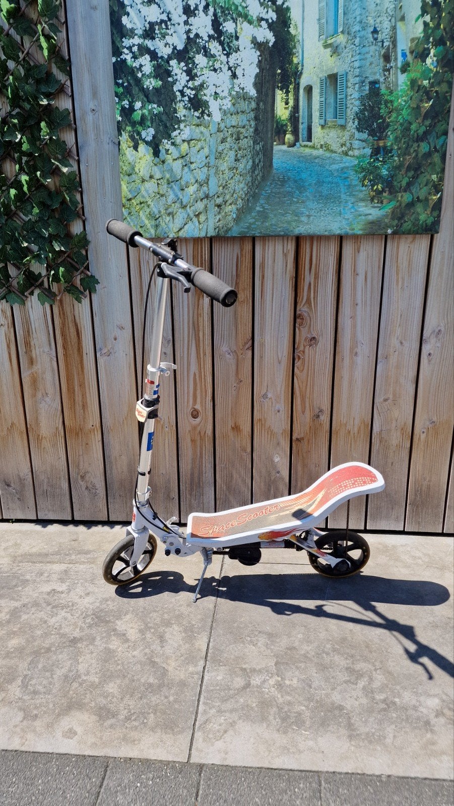 Space Scooter X590 - Wit/Oranje, Ophalen of Verzenden, Gebruikt, Overige typen, Space Scooter
