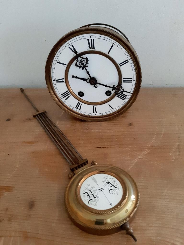 antiek regulateur uurwerk, Antiek en Kunst, Antiek | Klokken, Ophalen of Verzenden