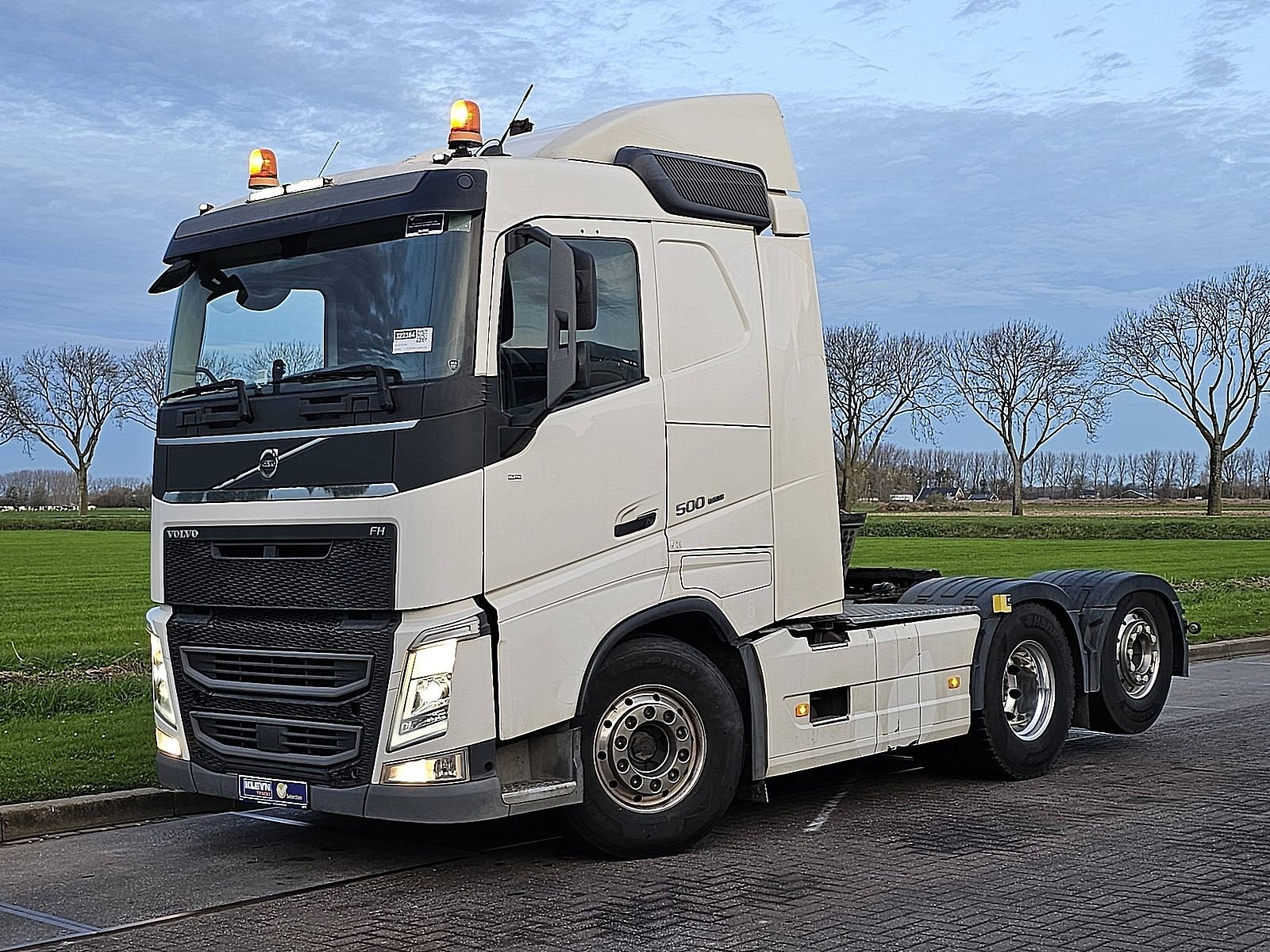 VOLVO FH 500 6x2 steered pto+hydr, Automaat, Euro 6, 510 pk, Wit