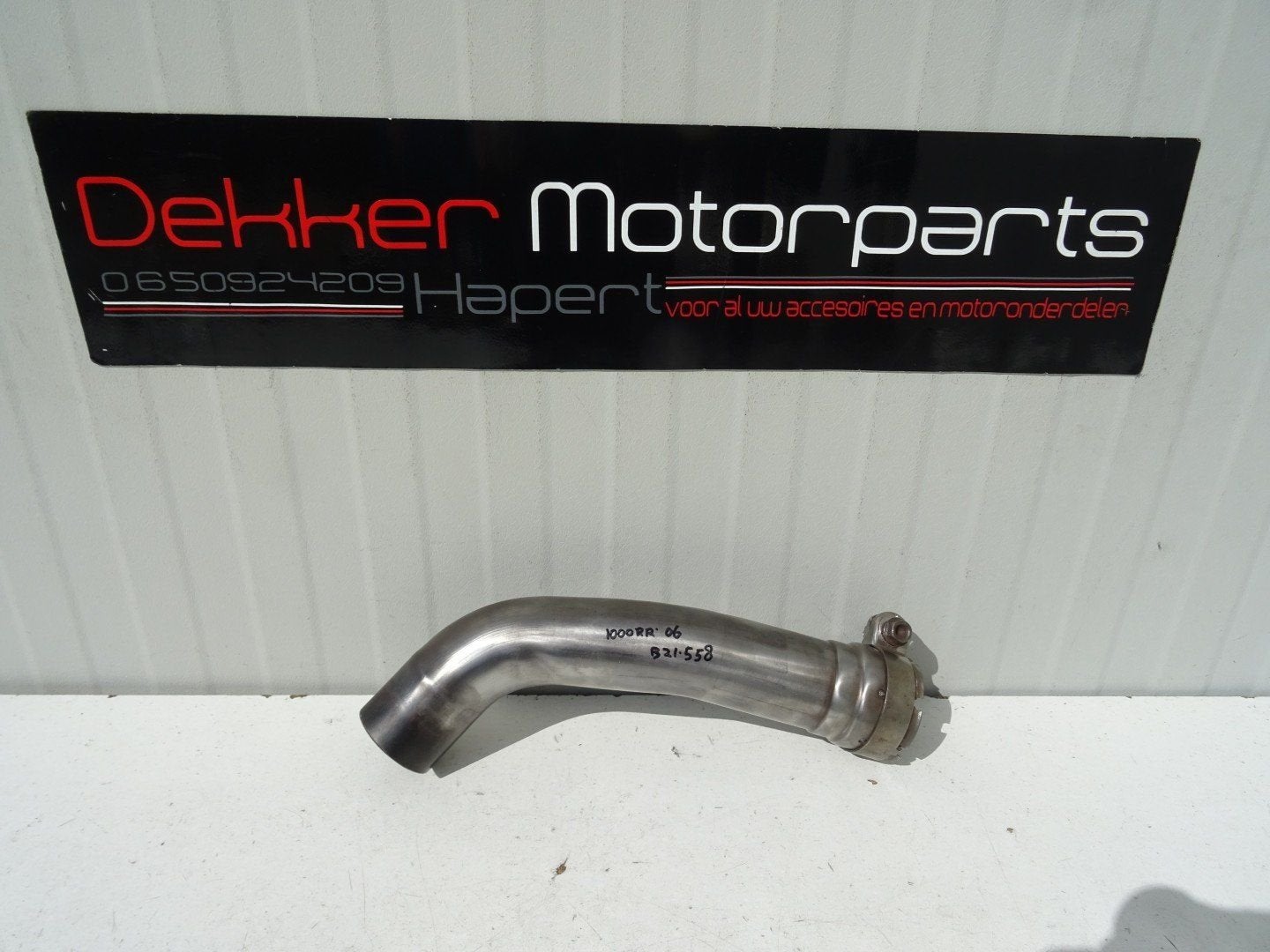 Uitlaat Tussen stuk Honda CBR1000RR Fireblade 2004-2007 SC57, Motoren, Onderdelen | Honda, Gebruikt, -, -, Ophalen of Verzenden