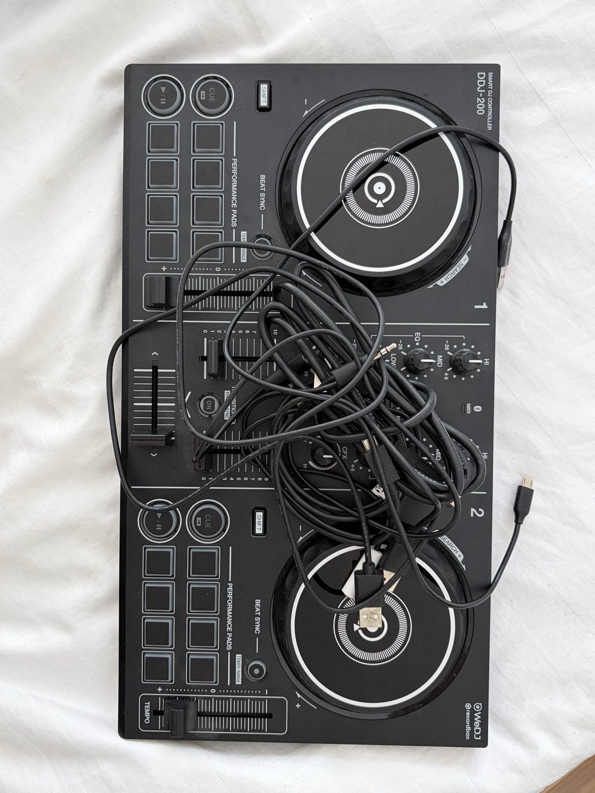 Pioneer DDJ-200 Smart DJ Controller - Zo goed als nieuw