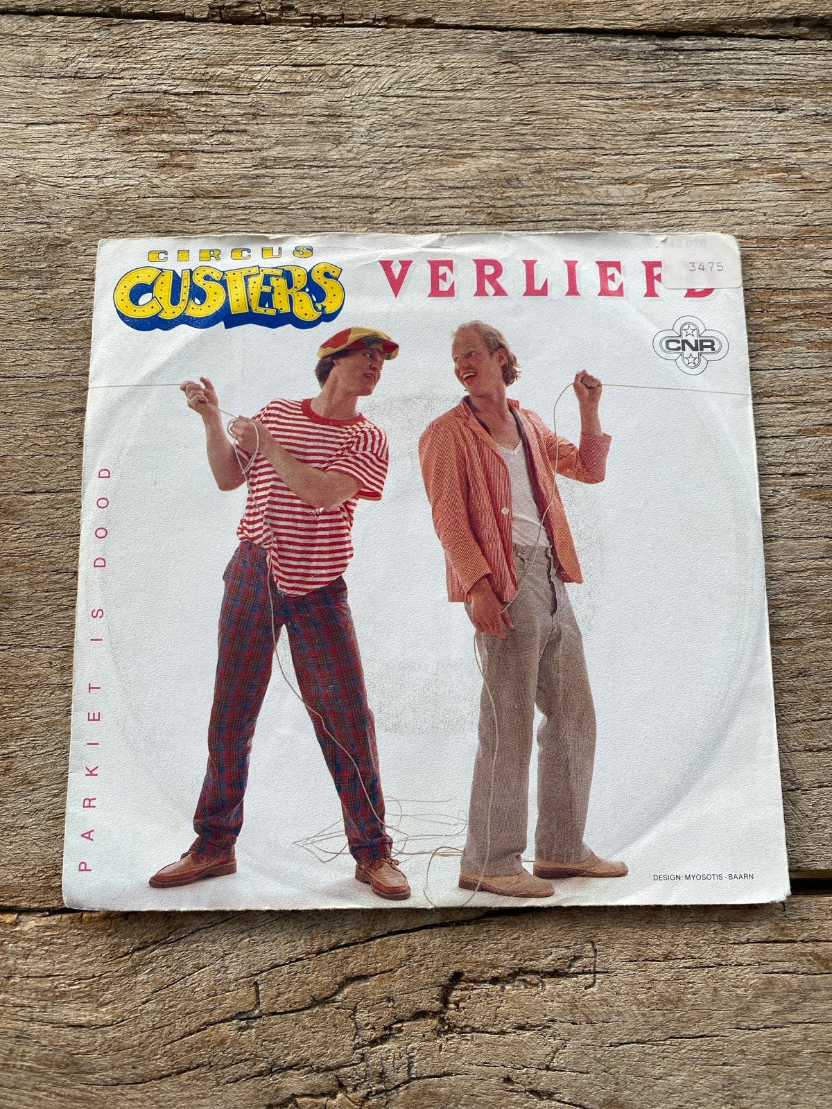 Circus Custers - Verliefd (Single), Ophalen of Verzenden, Gebruikt, Pop, Single