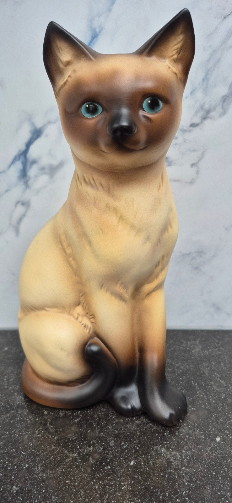 Goebel Siamese  Kat28cm - Vintage Porselein Kat, Verzamelen, Ophalen of Verzenden, Zo goed als nieuw, Dier