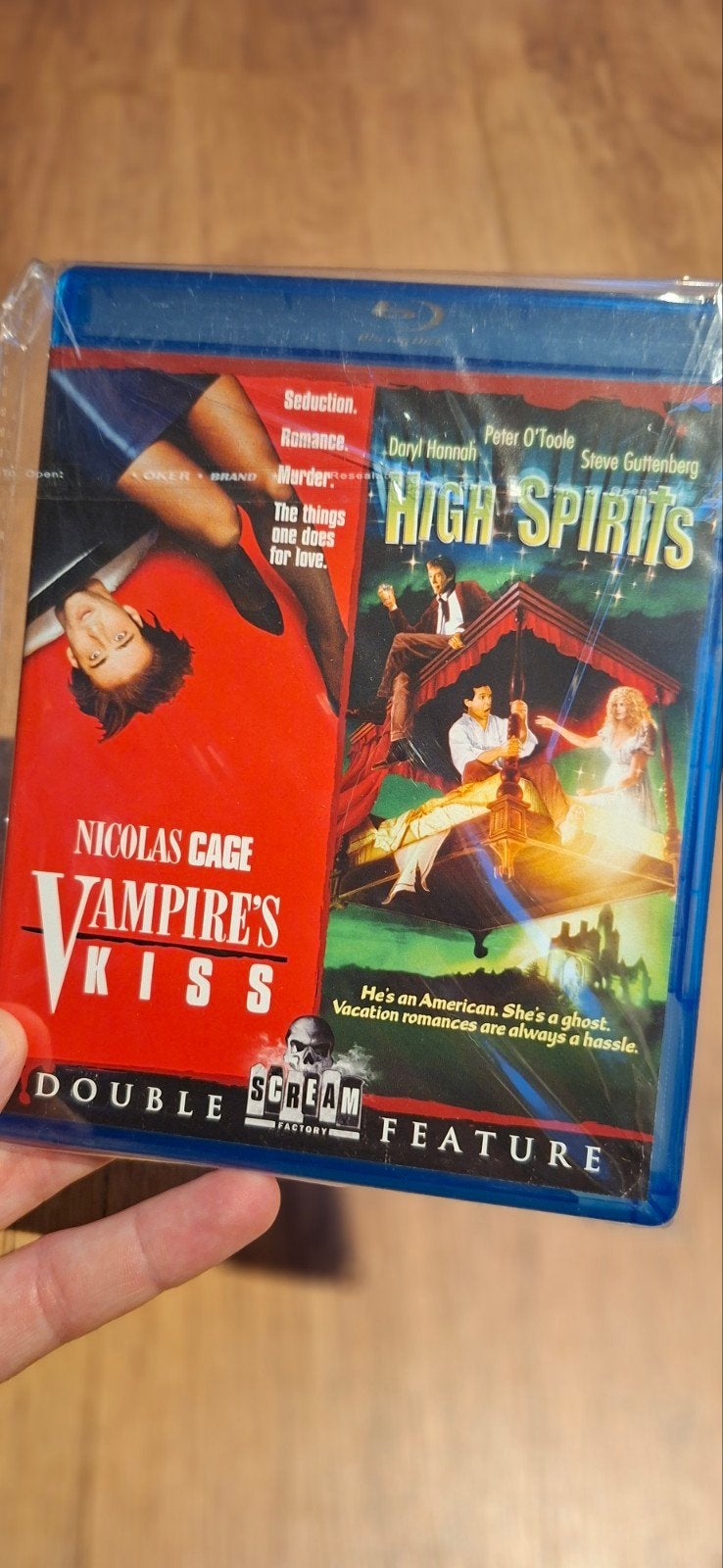 Vampire's Kiss / High Spirits, Cd's en Dvd's, Horror, Engels, Ophalen of Verzenden, Blu-ray