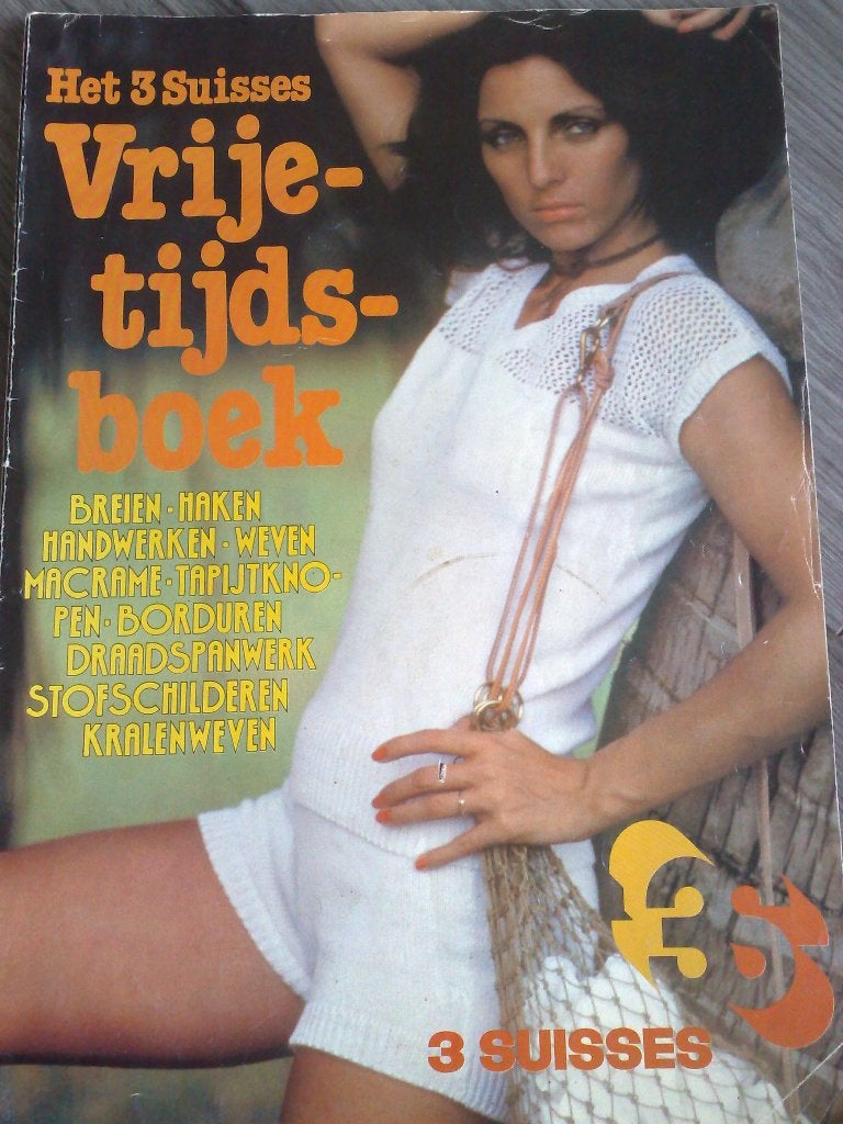 Het 3 suisses vrijetijds boek 'breien-haken-borduren-macrame, Verzenden, Gebruikt, Breien of Haken, Patroon of Boek