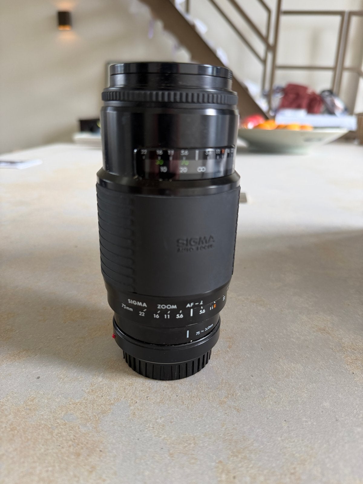 Sigma Zoom AF-APO 75-300mm f/4.5-5.6 Multi-Coated Lens, Audio, Tv en Foto, Fotografie | Lenzen en Objectieven, Gebruikt, Sigma