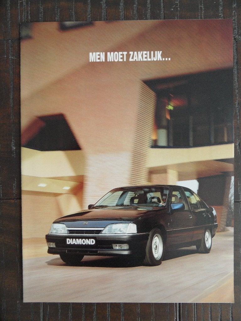 Flyer Opel Diamond, Ophalen of Verzenden, Nieuw, Opel