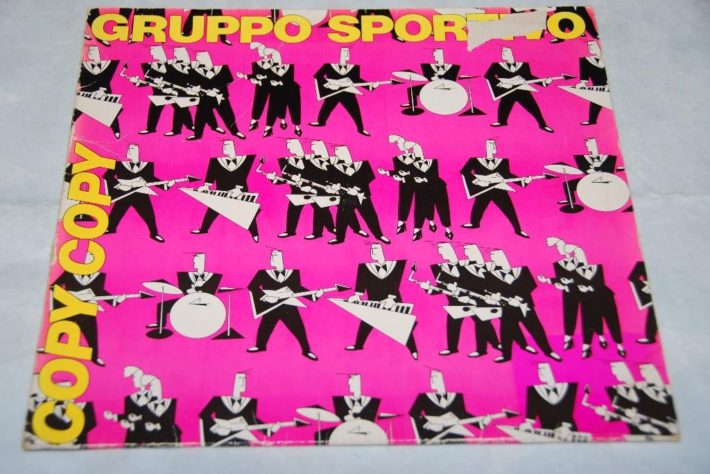 Gruppo Sportivo – Copy Copy LP Vinyl, Cd's en Dvd's, Vinyl | Rock, Gebruikt, 1980 - 1989, 12 inch, Poprock