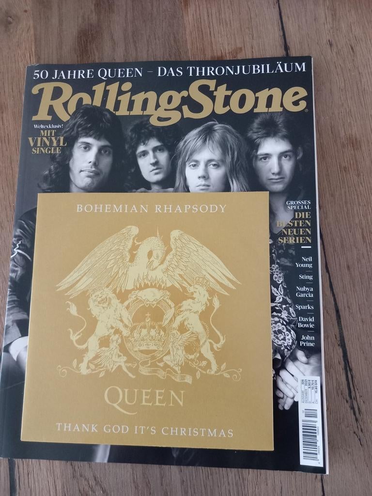 QUEEN 50 JAAR BOHEMIAN RHAPSODY LIMITED EDITION VINYL!!, Ophalen of Verzenden, Zo goed als nieuw