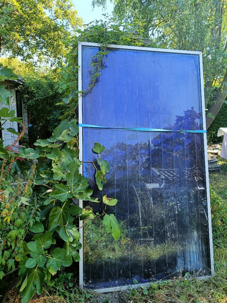 zonneboiler paneel, Ophalen, Gebruikt, 100 liter of meer, Onderdeel
