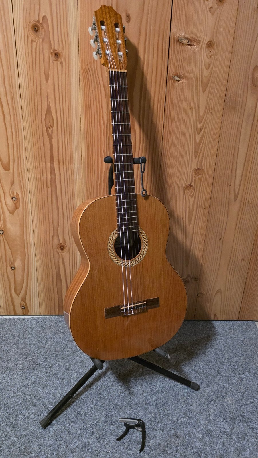 Klassieke akoestische gitaar Juan Salvador Modelo 2 cedro, Ophalen, Klassieke of Spaanse gitaar