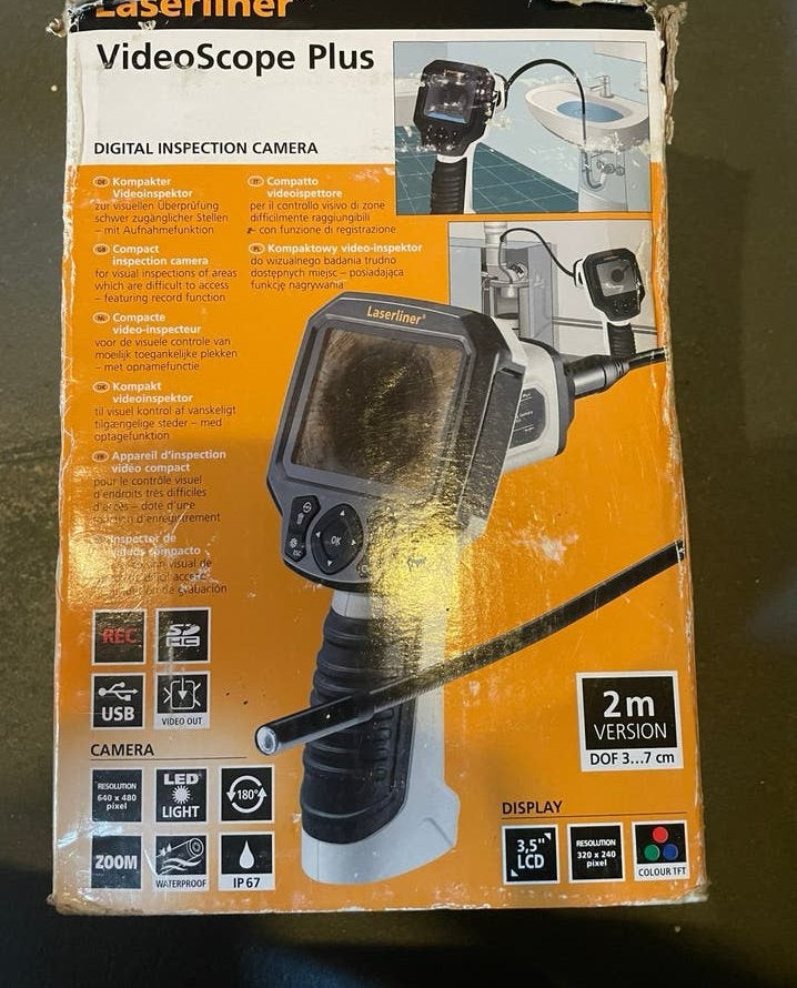 Laserliner videoscope plus, Ophalen of Verzenden, Zo goed als nieuw