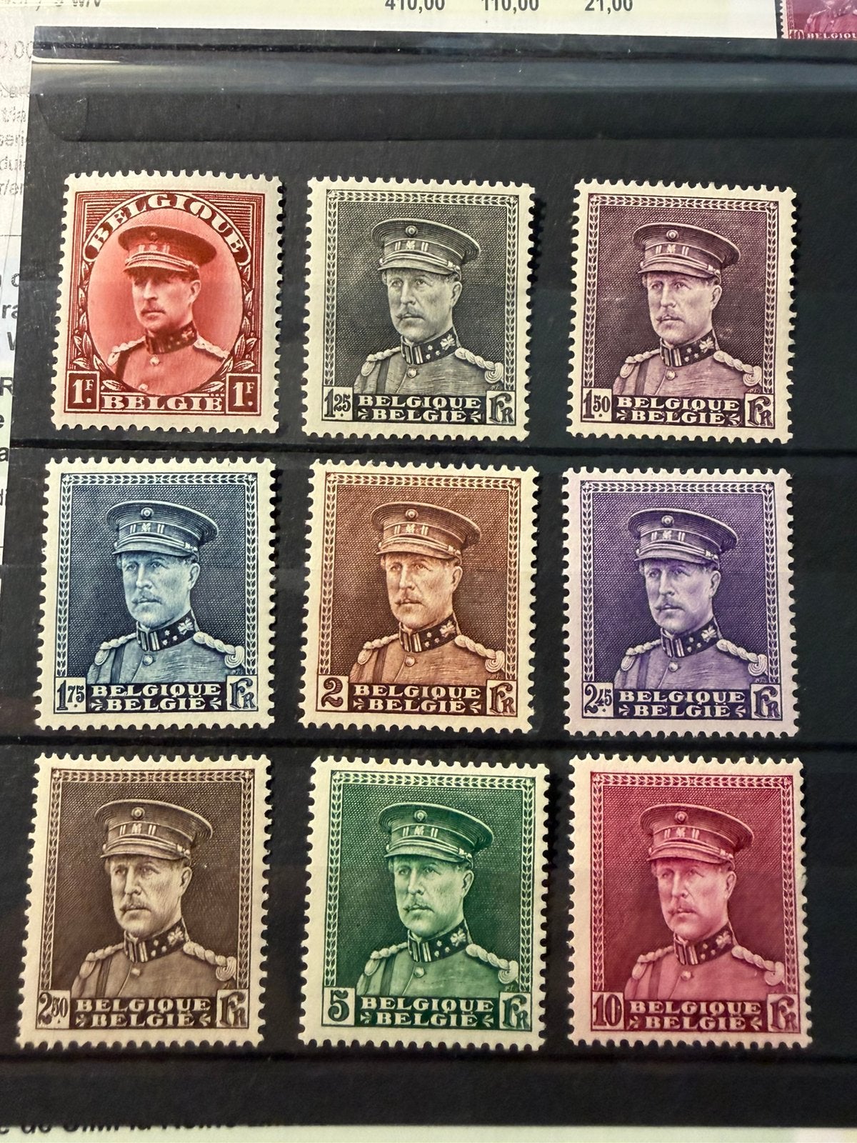 België 1931 Albert I met kepie postfris, Postzegels en Munten, Postzegels | Europa | België, Ophalen of Verzenden