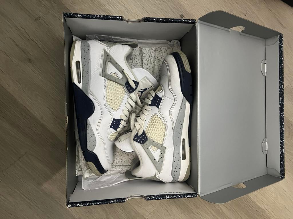 Jordan 4 Midnight Navy Maat 41, Kleding | Heren, Schoenen, Ophalen of Verzenden, Zo goed als nieuw