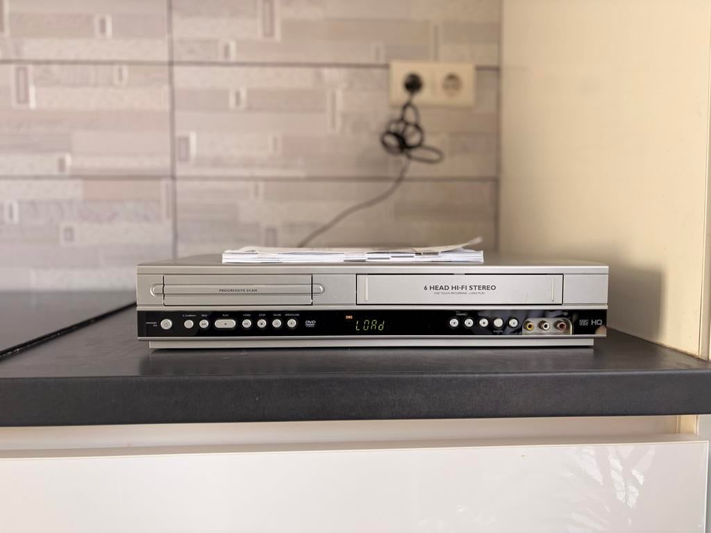 Philips DVD/VCR Combo Speler (DVP3350V) - DVD werkt, Ophalen of Verzenden, Gebruikt, Dvd-speler, Philips