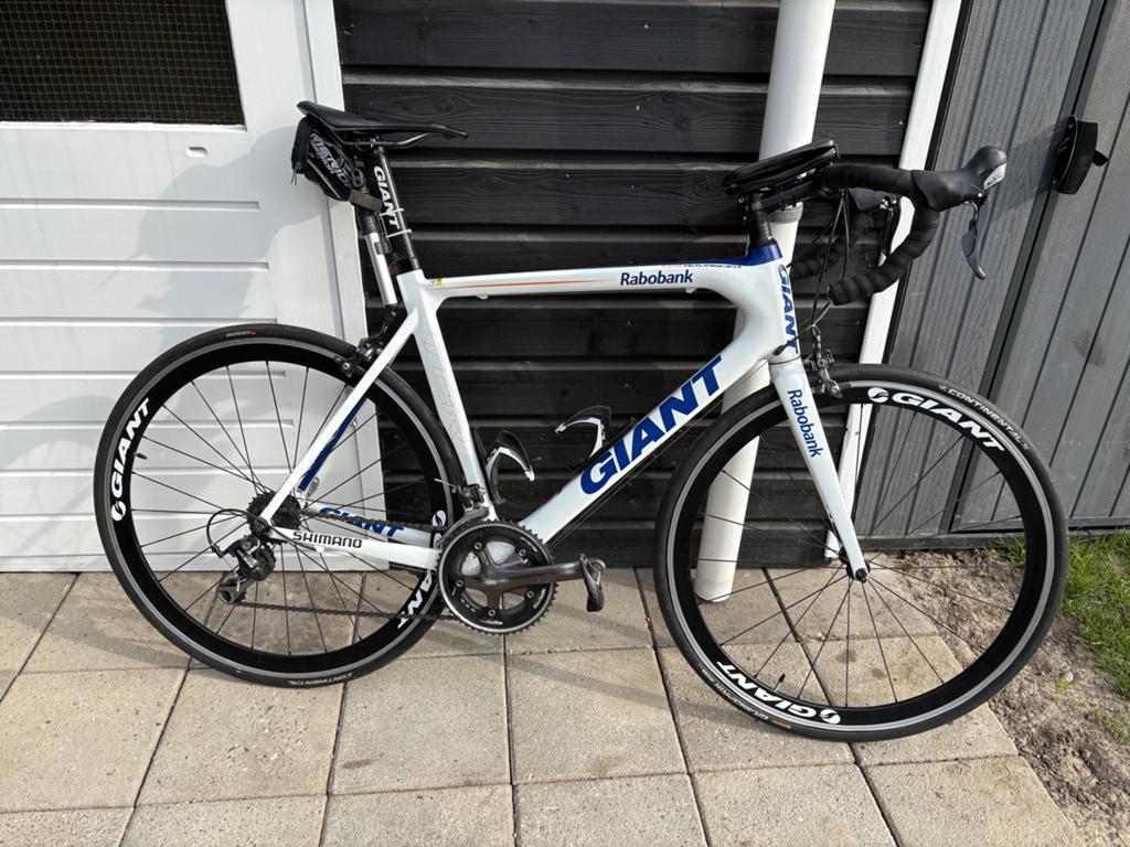 Giant TCR Advanced Rabobank racefiets Shimano 105, Fietsen en Brommers, Fietsen | Racefietsen, Ophalen, 28 inch, Gebruikt, Carbon