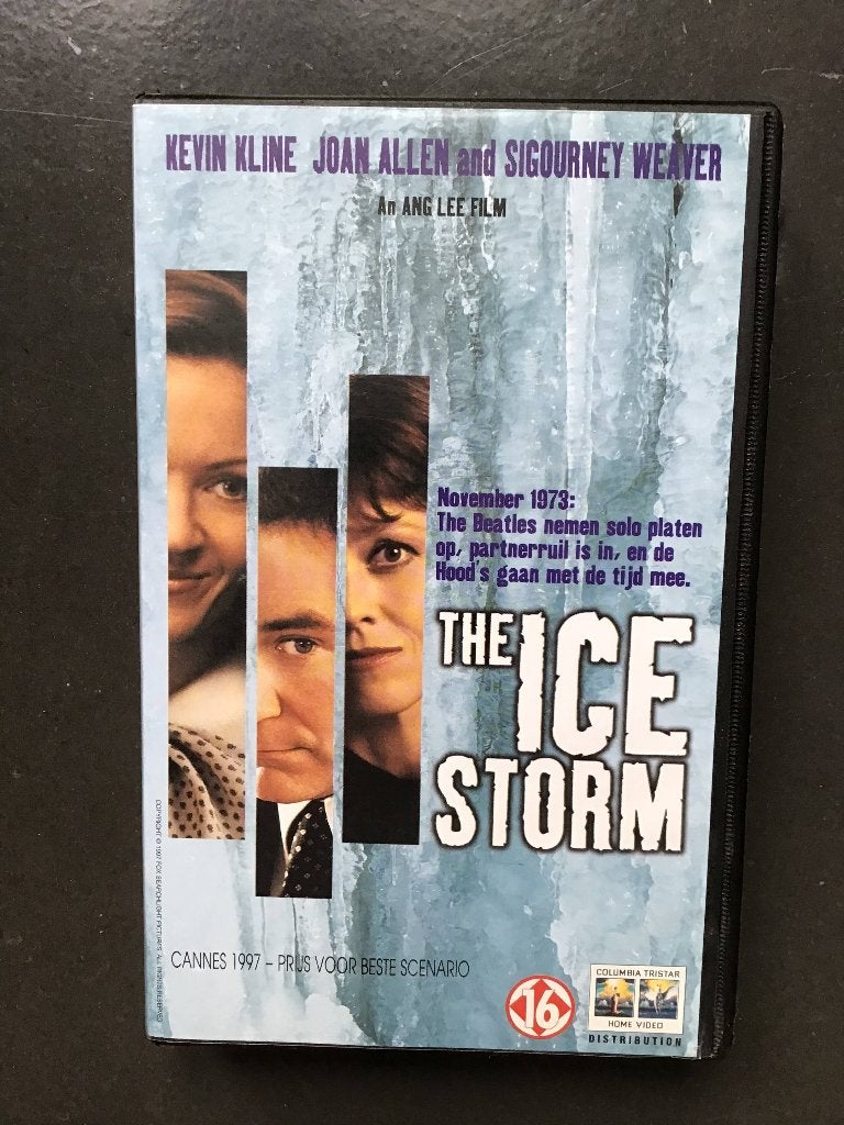 ANG LEE - The ice storm VHS [sealed], Cd's en Dvd's, VHS | Film, Vanaf 16 jaar, Ophalen of Verzenden, Nieuw in verpakking, Filmhuis