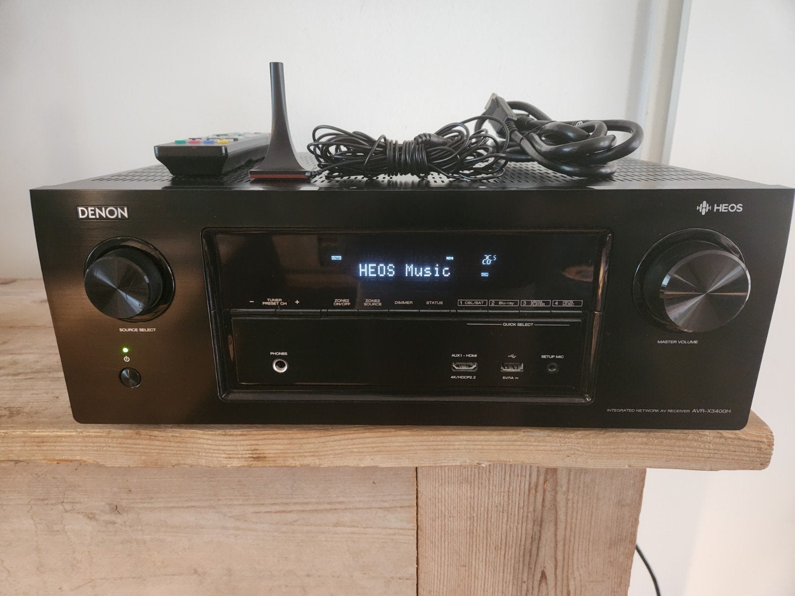 denon avr-x3400h Av-receiver avr x3400h, Audio, Tv en Foto, Versterkers en Receivers, Zo goed als nieuw, 120 watt of meer, Denon