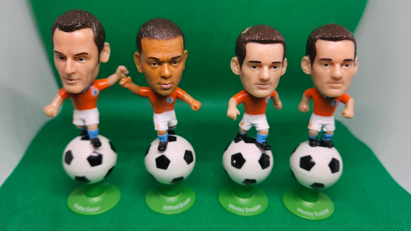 4 voetballers, Ophalen of Verzenden