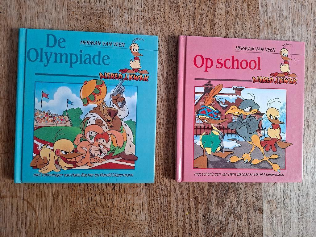 Alfred Jodokus Kwak, 2 boekjes, Gelezen, 5 of 6 jaar, Ophalen of Verzenden, Herman van Veen