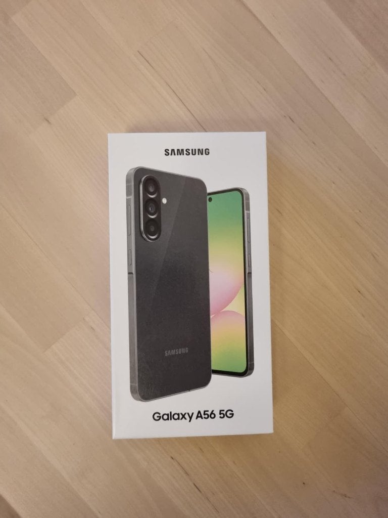 NEW Samsung Galaxy A56 Black - New Unopened Box, Ophalen, Zwart, Touchscreen, Nieuw