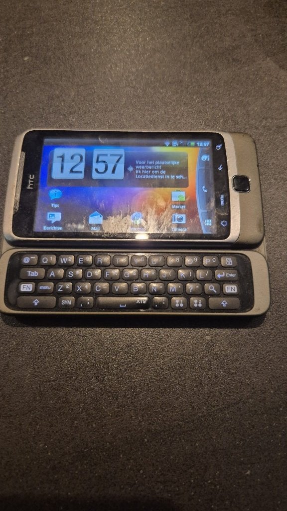 HTC Desire Z A7272, werkend uitschuifbaar QWERTY toetsenbord, Telecommunicatie, HTC, Gebruikt, Verzenden, Overige systemen