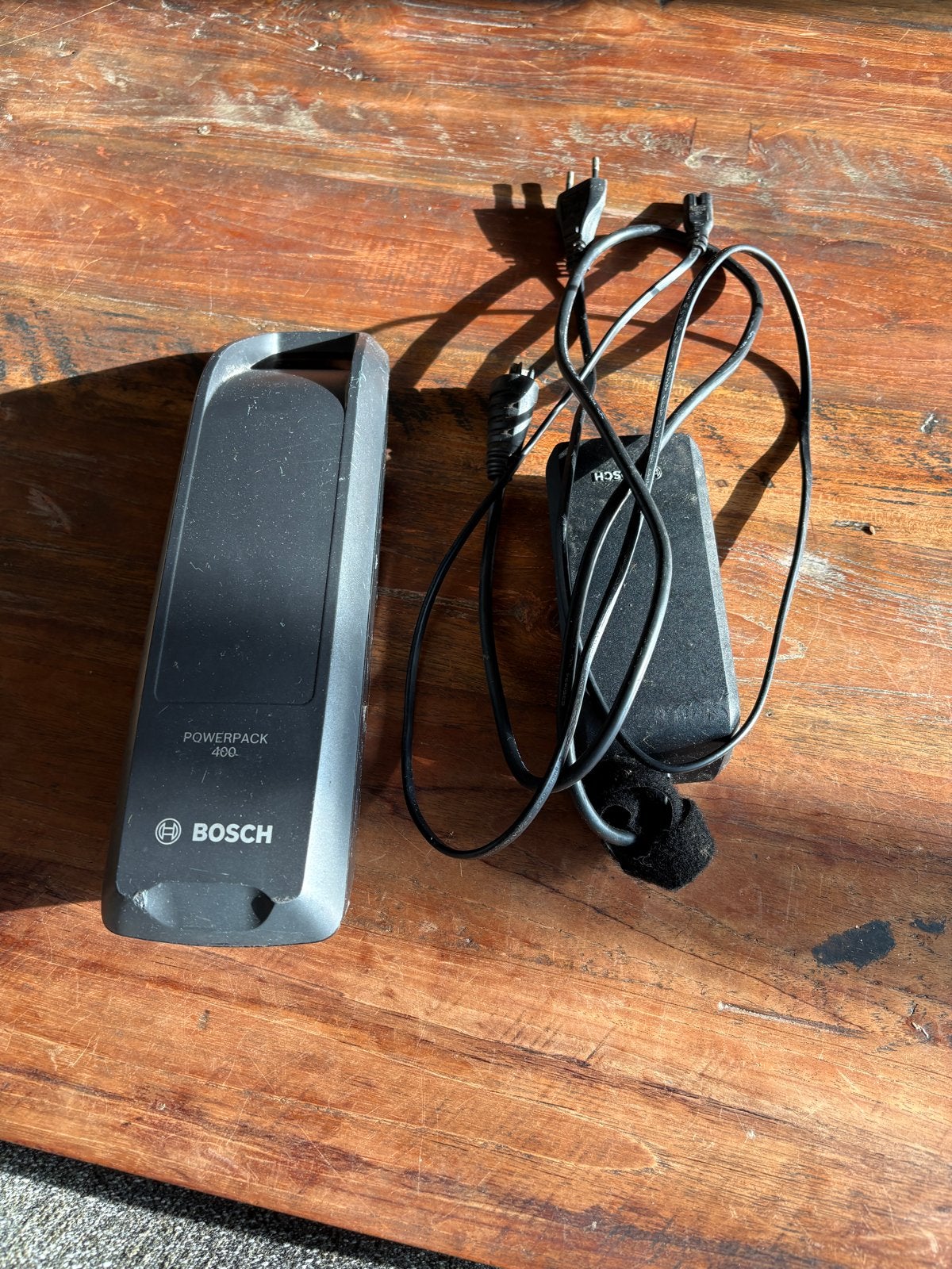 Bosch PowerPack 400 E-bike accu met lader, Gebruikt