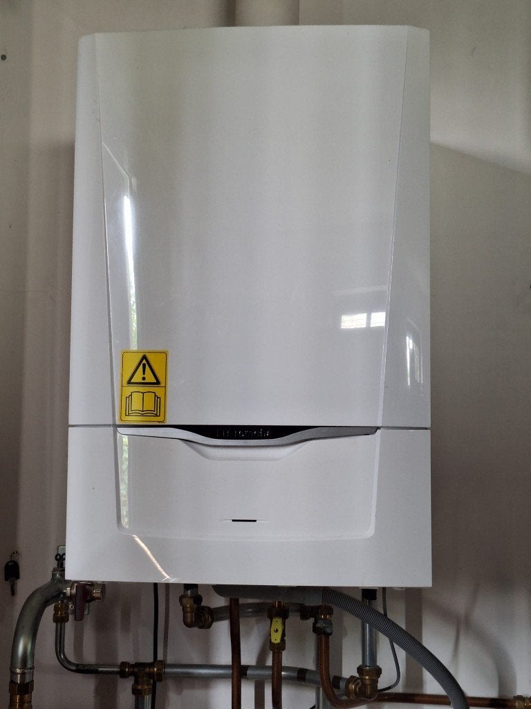 Remeha calenta ace 40c, ketel met weinig branduren!, Ophalen, 30 tot 80 cm, Gebruikt, Hoog rendement (Hr)