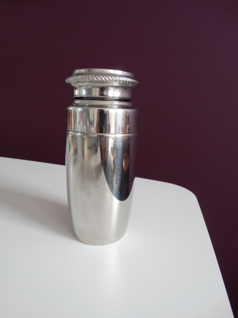 Alfra Alessi cocktailshaker RVS – Italië, Overige typen, Zilver, Ophalen of Verzenden, Zo goed als nieuw