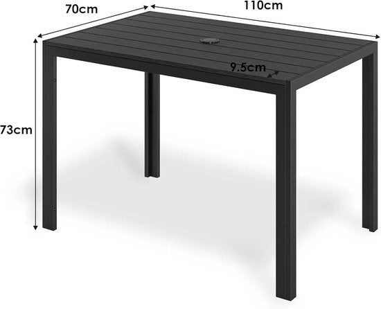 Tuintafel – Balkontafel – Buiten Tafel – Terrastafel, Corvance B.V., Verzenden, Nieuw, Corvancebol@gmail.com