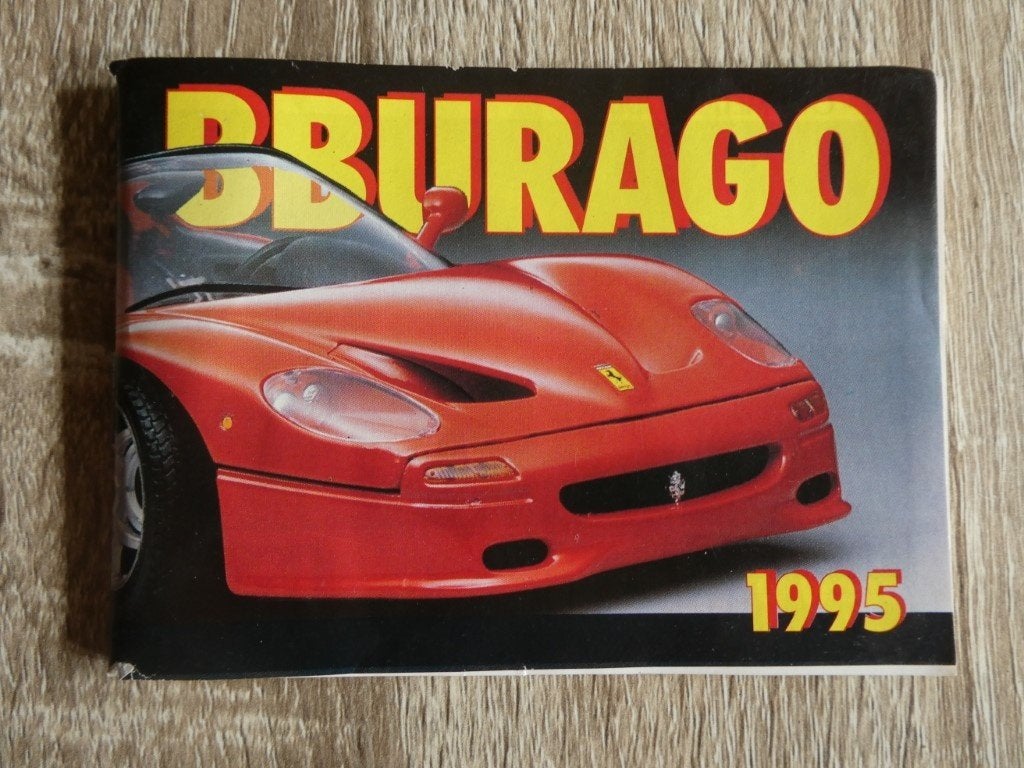 BBurago folder 1995, Ophalen of Verzenden, Zo goed als nieuw, Auto, Bburago