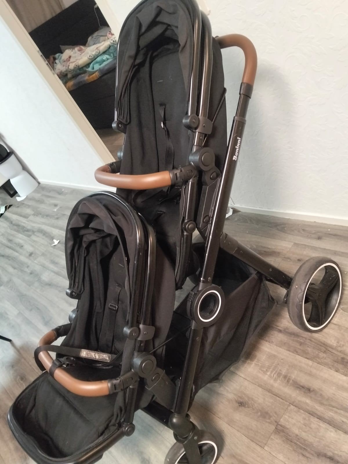 Kinderwagen voor één of twee kinderen - Duowagen, Gebruikt, Duowagen, Ophalen, Kinderwagen