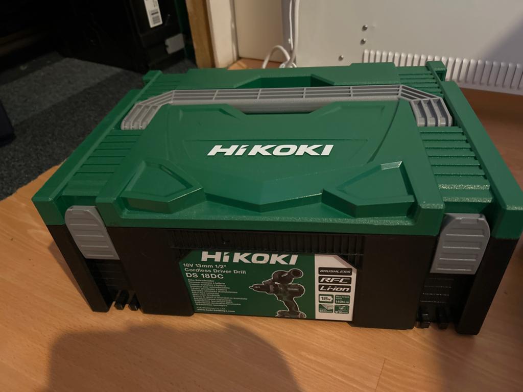 HiKOKI DS 18DC Accuboormachine met 2 accu's en lader, Doe-het-zelf en Verbouw, Gereedschap | Boormachines, Ophalen, 600 watt of meer