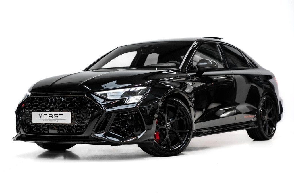 Audi RS 3 2.5 TFSI quattro Pano B&O Keramisch Leer Carbon, Automaat, Gebruikt, RS3, Zwart