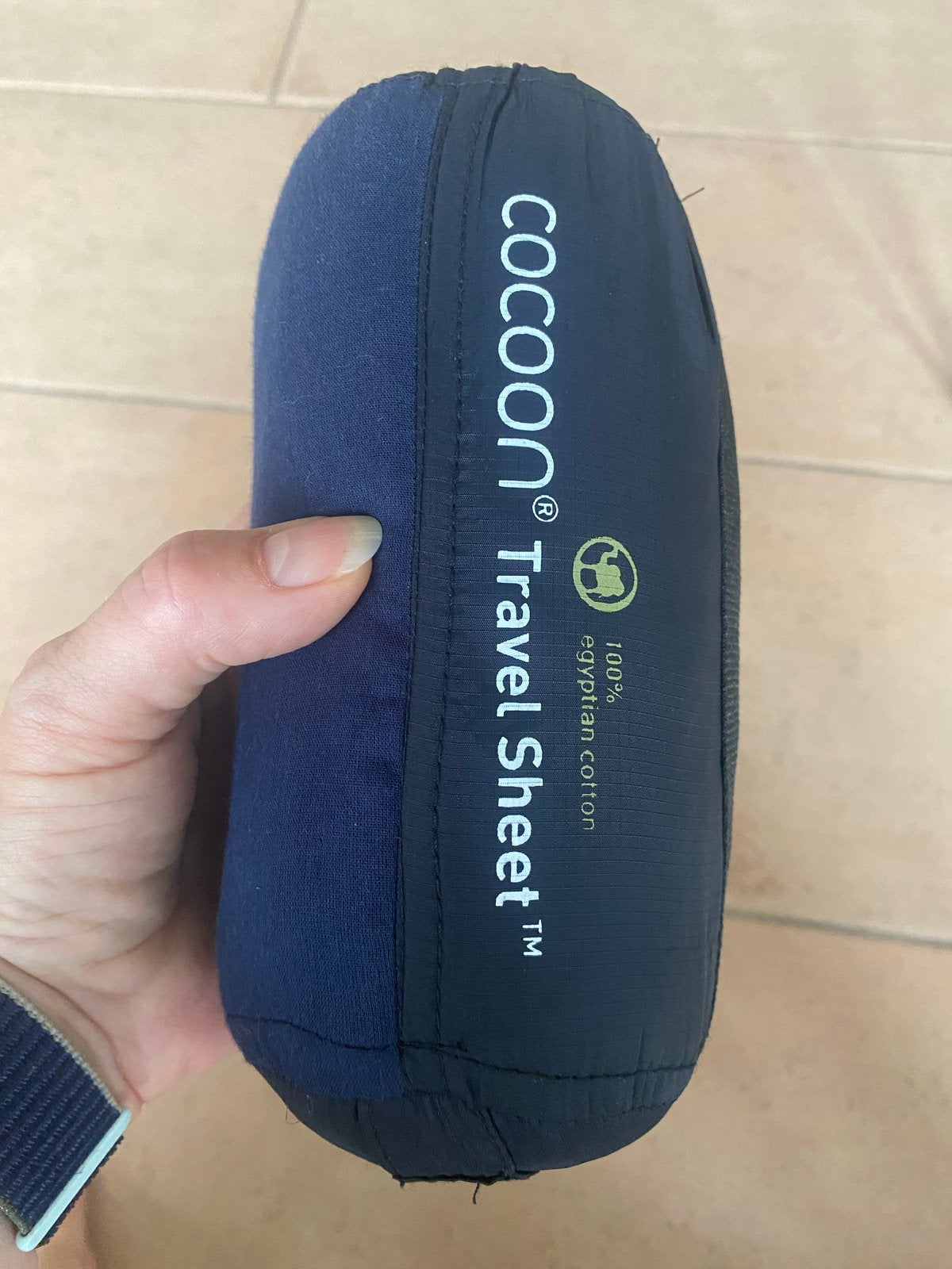 Cocoon Travel Sheet 100% Egyptisch Katoen, Ophalen of Verzenden, Zo goed als nieuw