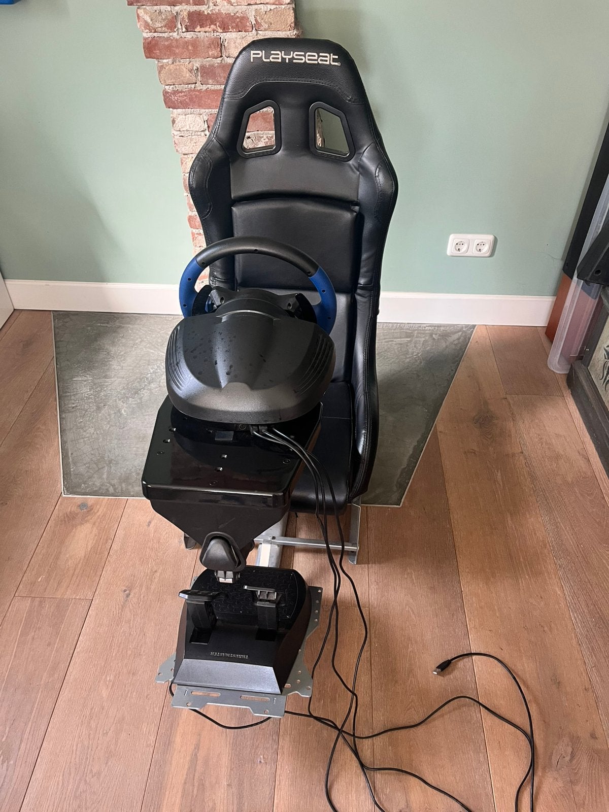 Playseat racestoel/ thrustmaster racestuur, Ophalen, Gebruikt, Playseat of Racestoel