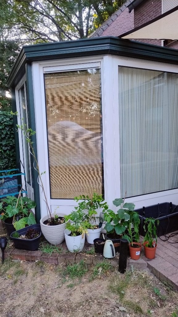 Alluminium Engelse serre, Tuin en Terras, Overkappingen, Gebruikt, Serre, Ophalen