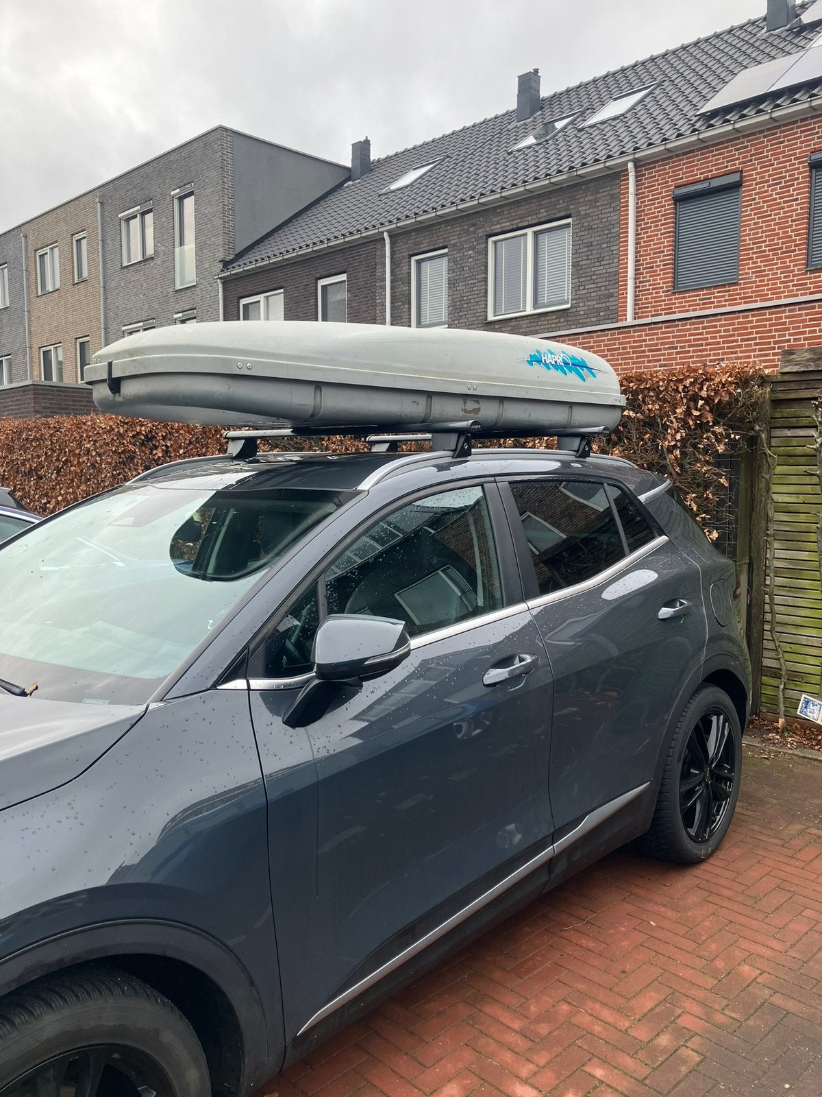 Te Huur Hapro grote skibox/dakkoffer ca 500 liter, Ophalen, Ski's, Overige merken