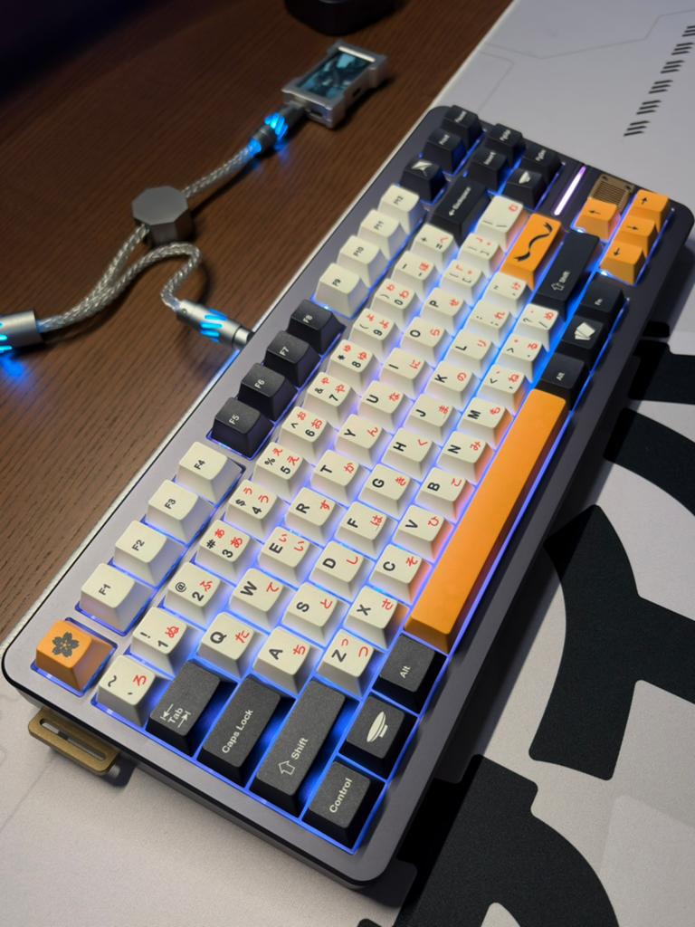 Wooting 80HE – KBDfans GT-80 Case | GMK Matsu | WS Dash HE, Computers en Software, Toetsenborden, Ophalen, Gaming toetsenbord