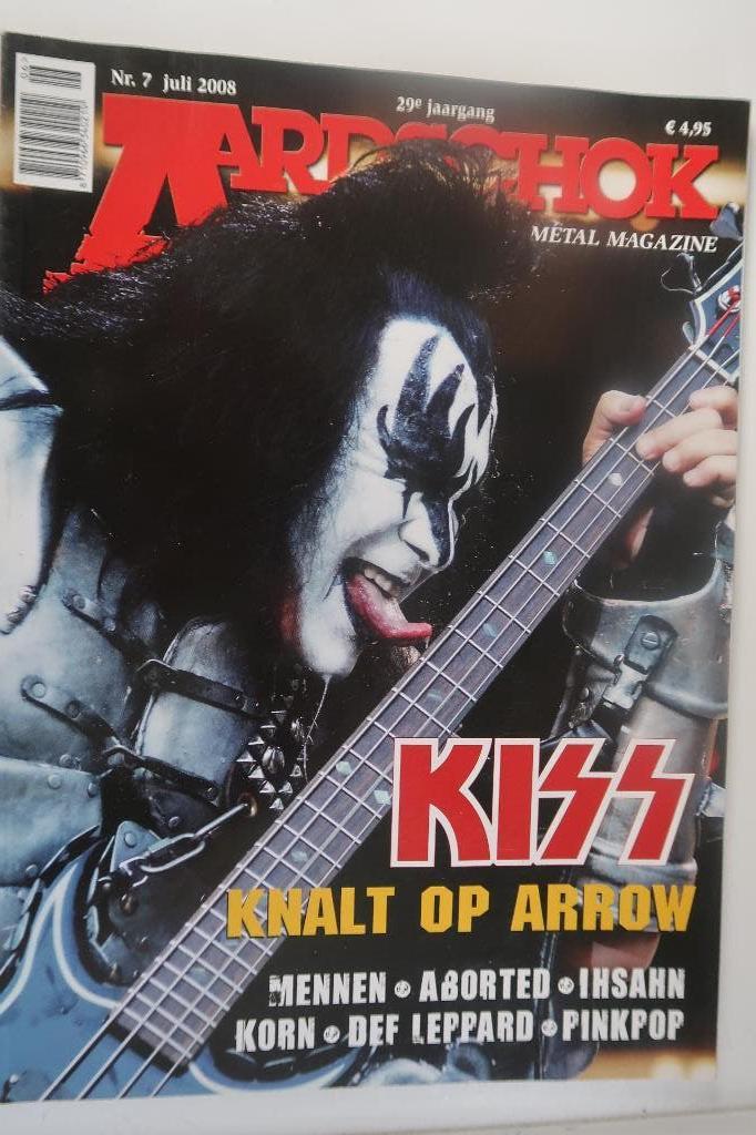 Aardschok 2008 - Kiss cover, Ophalen, 1980 tot heden, Tijdschrift