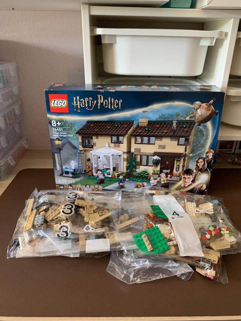 76451 lego Harry Potter ligusterlaan, Lego, Ophalen of Verzenden, Zo goed als nieuw, Compleet