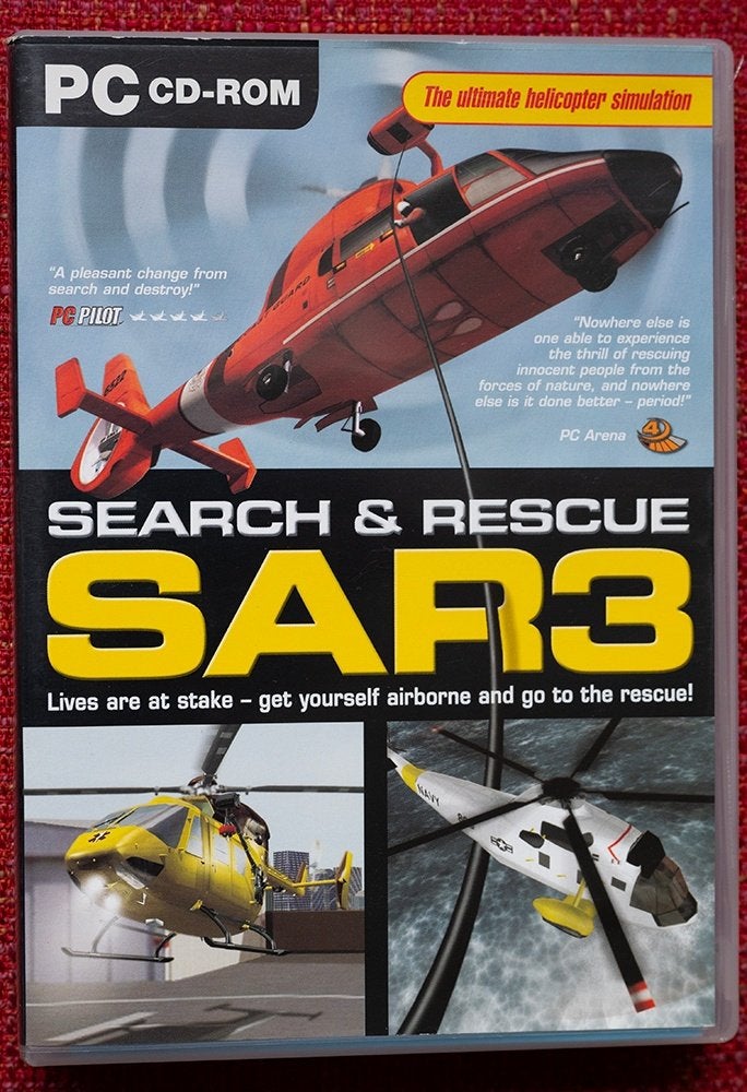 PC CD-Rom Search and Rescue SAR3, 1 speler, Racen en Vliegen, Eén computer, Ophalen of Verzenden