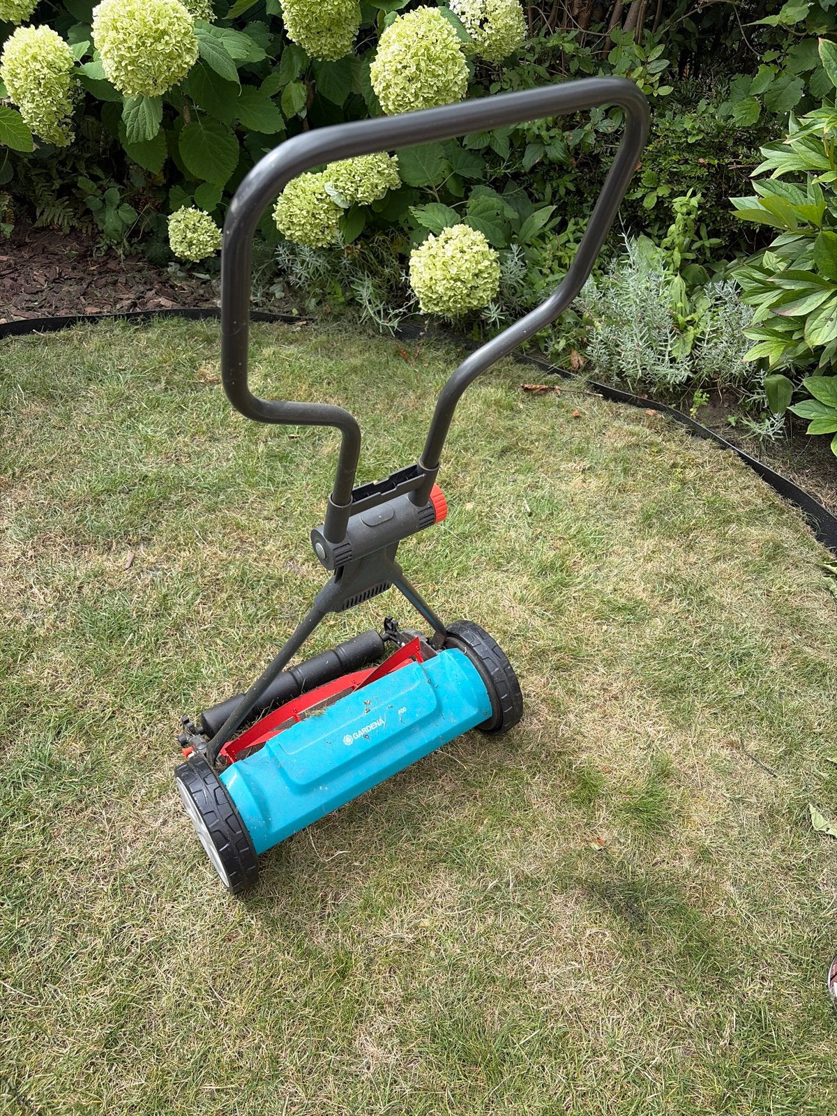 Gardena 400 handgrasmaaier - gebruikt, Ophalen, Gebruikt, Handgrasmaaier, 40 t/m 49 cm