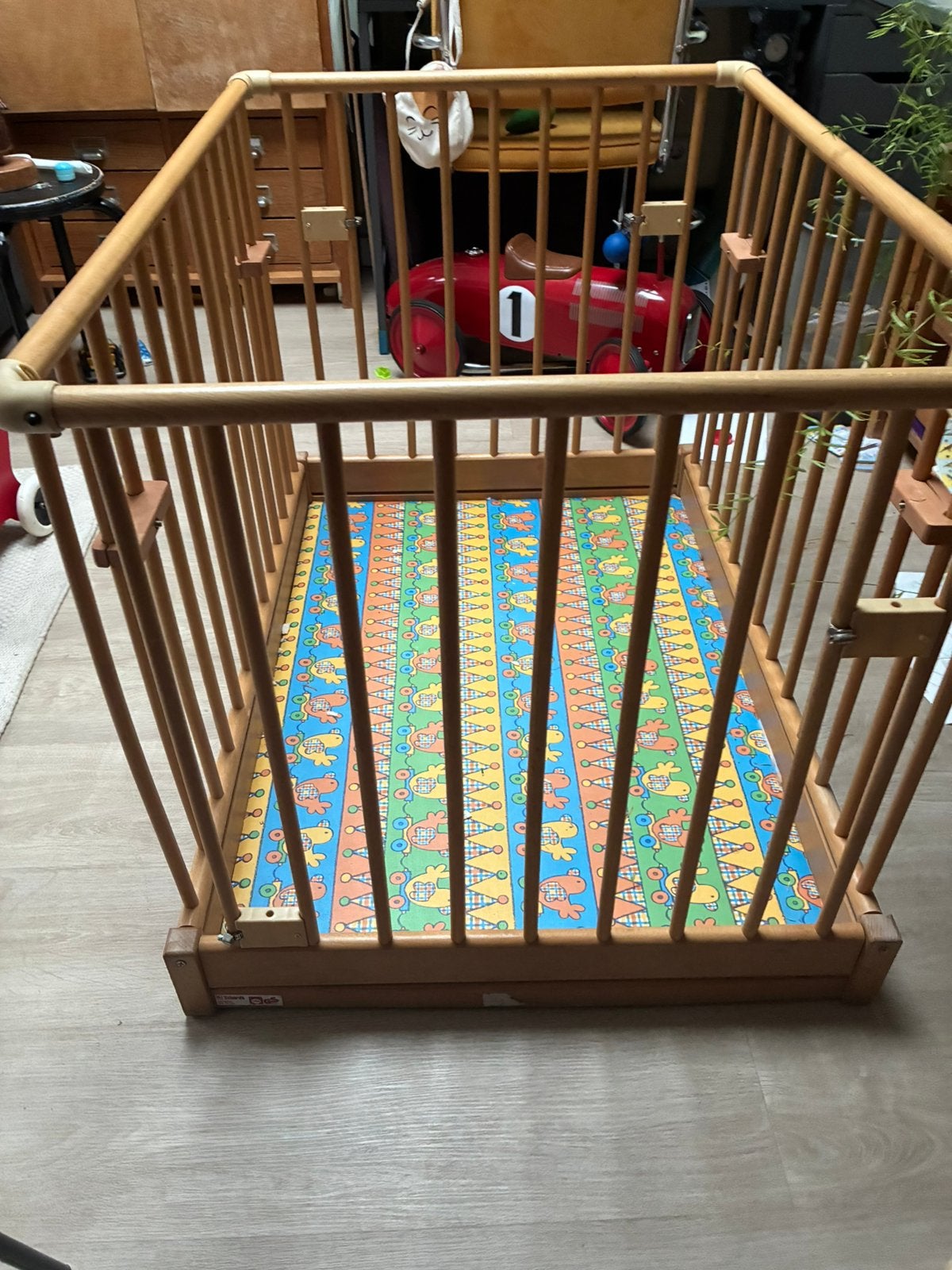 Opklapbare box duits merk Shardt vintage model, Kinderen en Baby's, Ophalen, Zo goed als nieuw