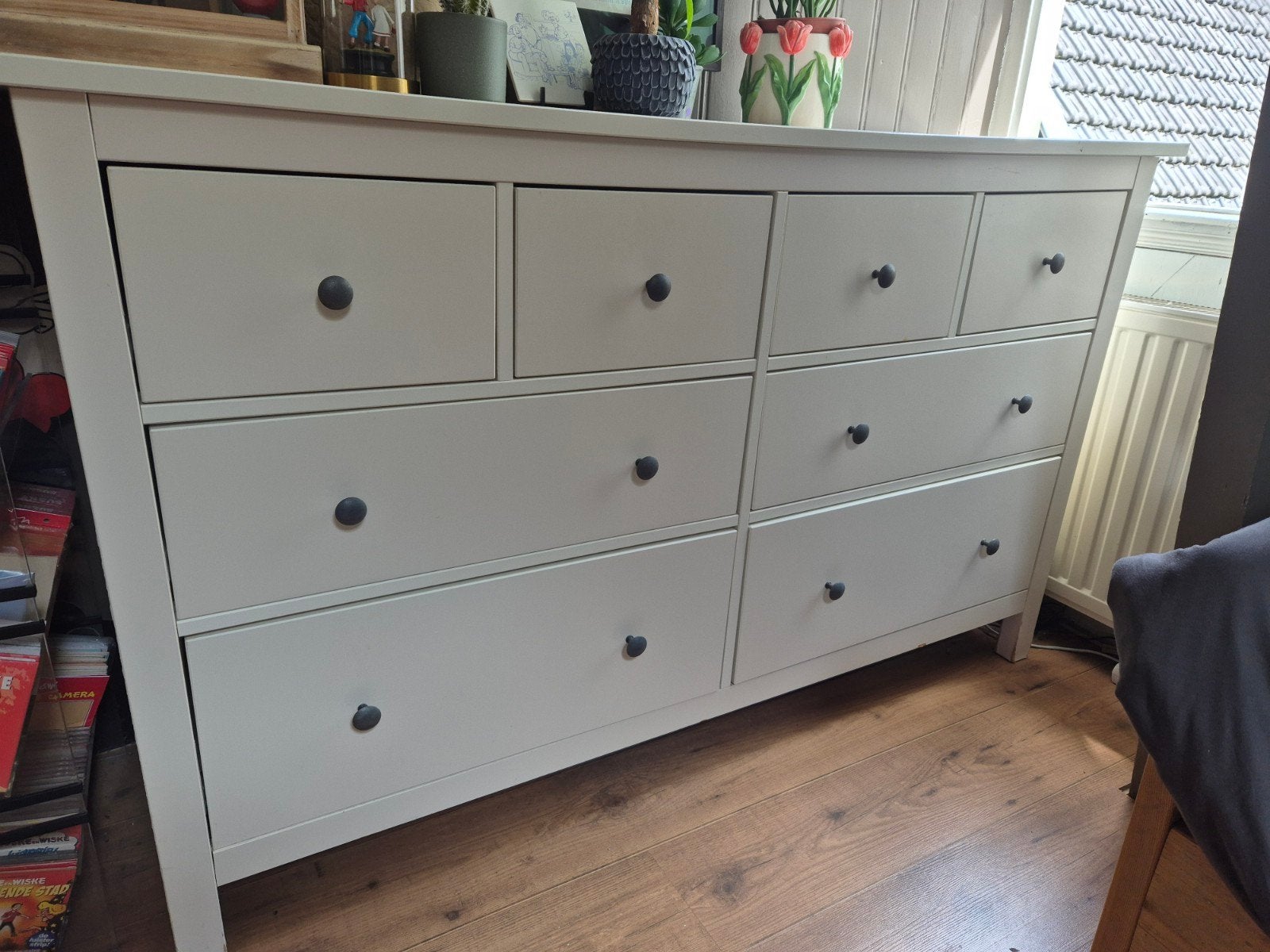 Ikea Hemnes dressoir ladekast, Huis en Inrichting, Kasten | Ladekasten, Ophalen, Gebruikt, 5 laden of meer, Minder dan 100 cm